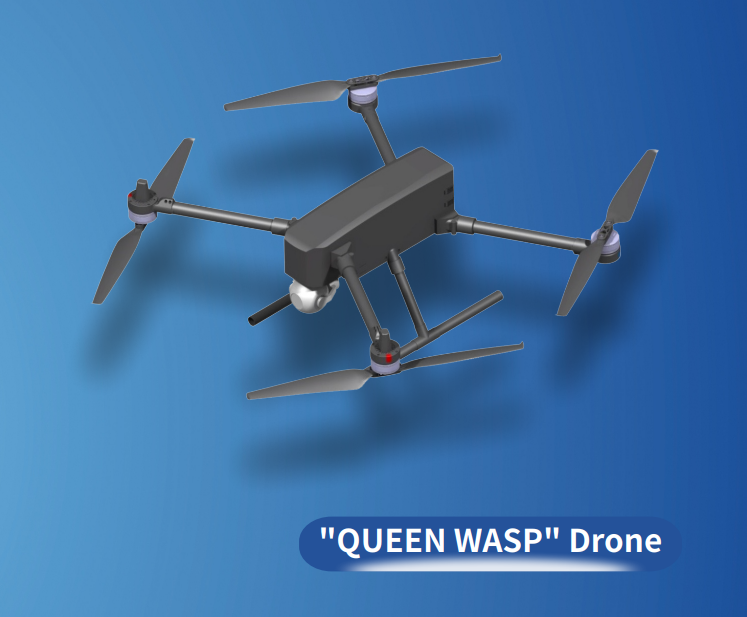 "QUEEN WASP" Drone Ground end (ground station, charger, storage bag)