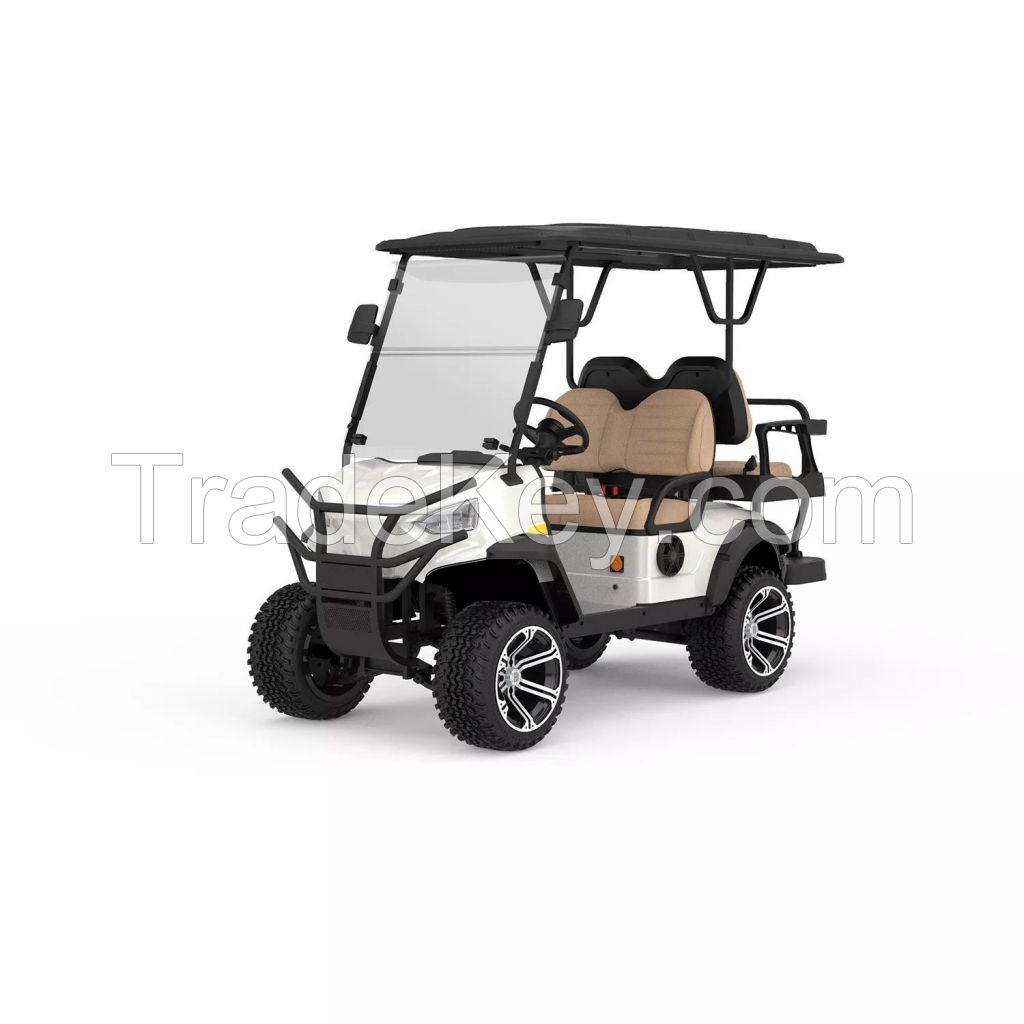 electric lifted golf carts