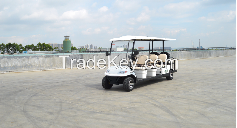 six seat electric golf cart