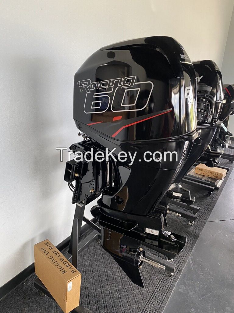 Brand New Mercury Racing 60R Outboard Engine 