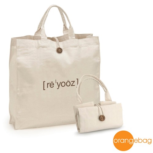 Organic Cotton Grocery Shopping Tote Bag