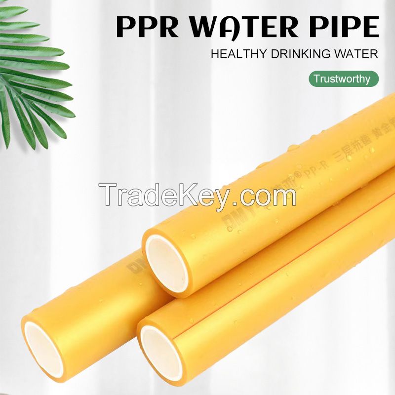 Three-layer antibacterial gold tube.