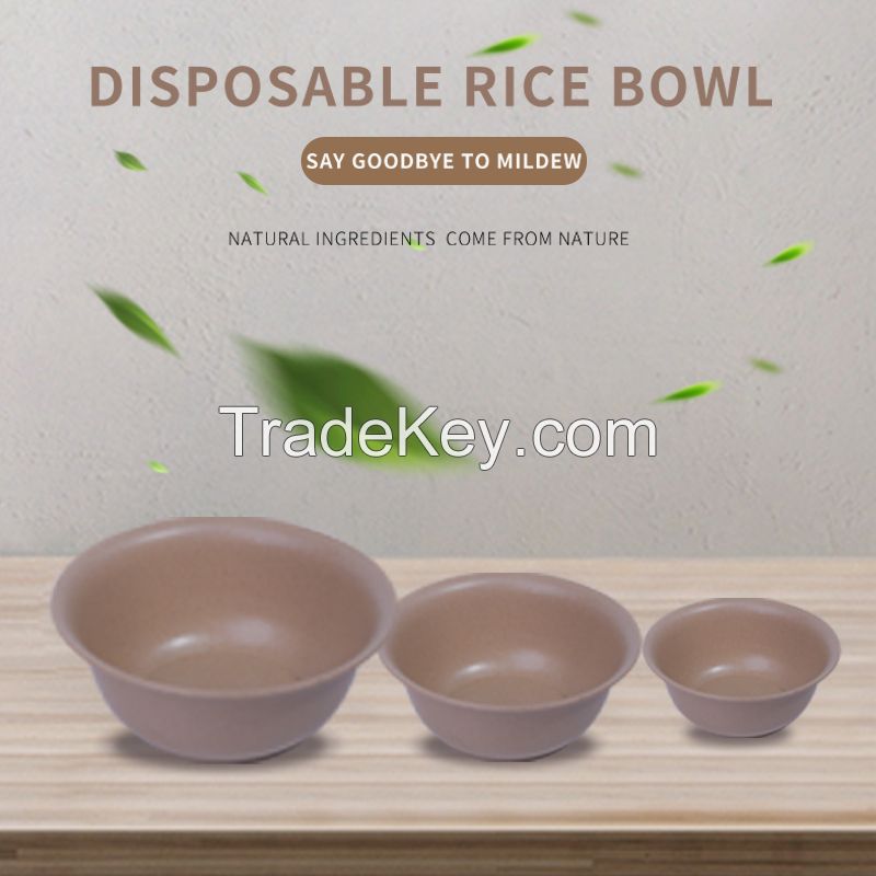 Disposable Rice Husk Bowl.ordering Products Can Be Contacted By Mail.