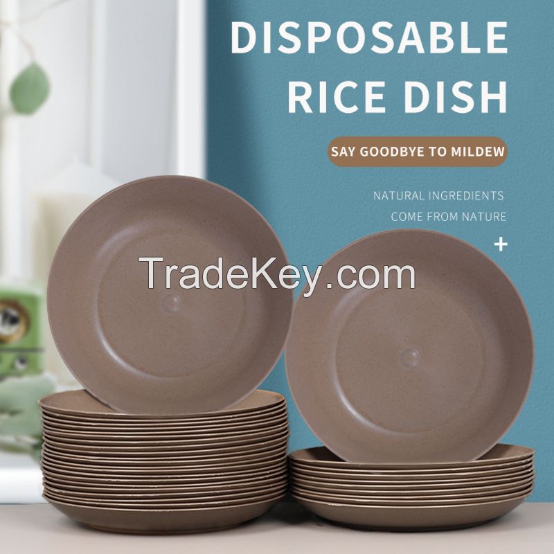 Disposable Rice Hull Dish.ordering Products Can Be Contacted By Mail.