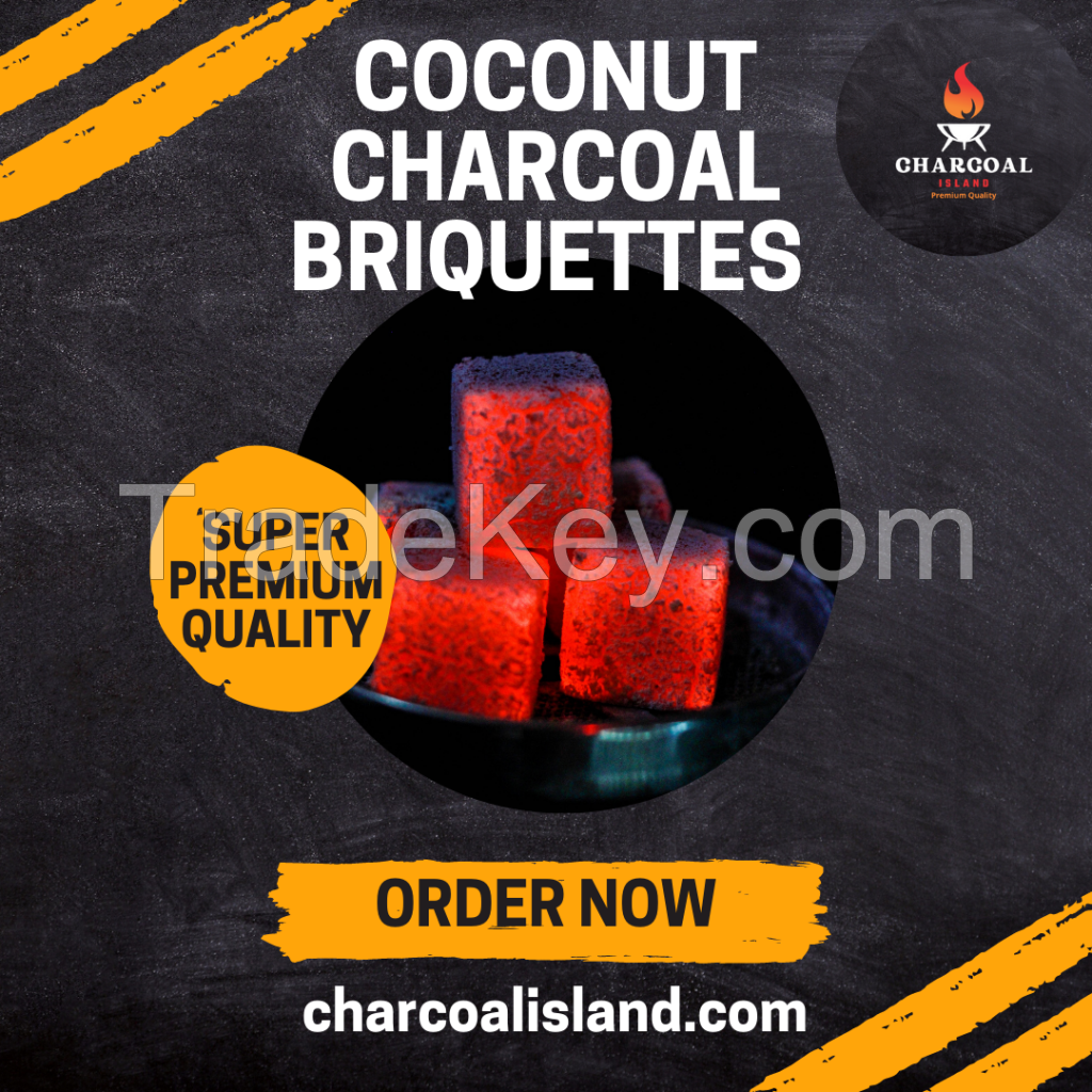 Coconut Charcoal Briqquetes