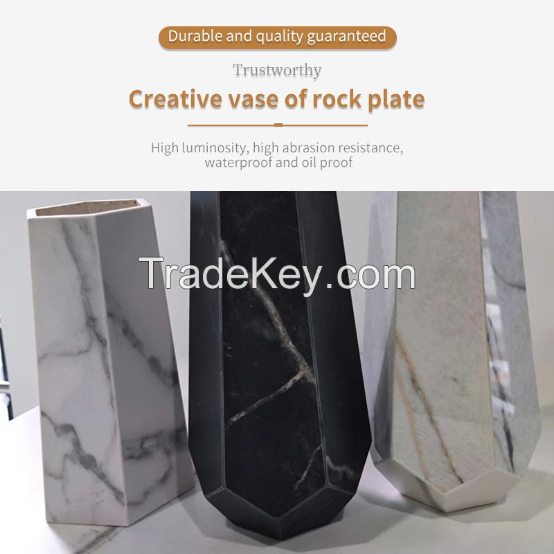 Rock creative vase.Ordering products can be contacted by mail.