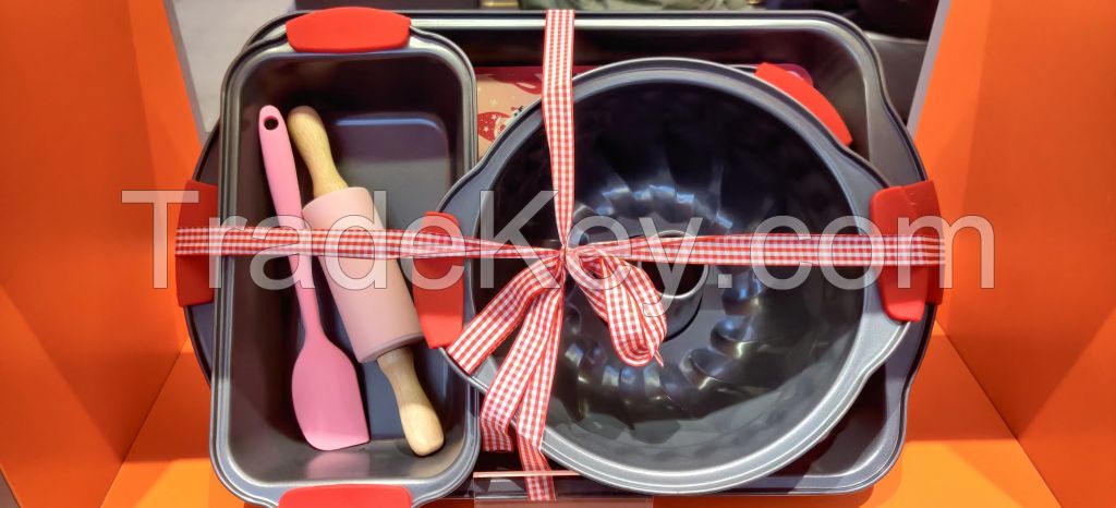 Bakeware gift set non-stick carbon steel