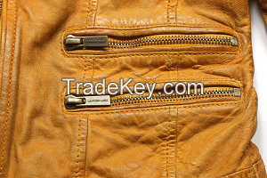 Women's Sheepskin Nubuck Leather Jacket