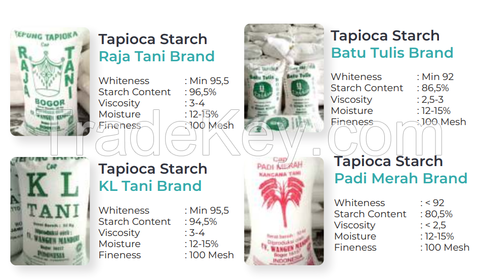 Tapioca Starch / Cassava Flour Food Grade Premium