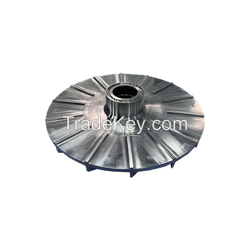 Impeller parts stainless steel, processing range aircraft, natural gas pipeline supercharger, etc., welcome to contact customer service consultation