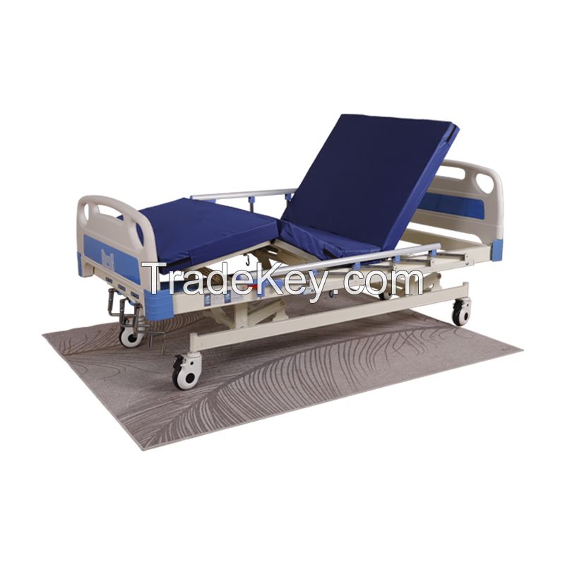 Factory made 3 crank hospital bed comfortable hospital bed for sale