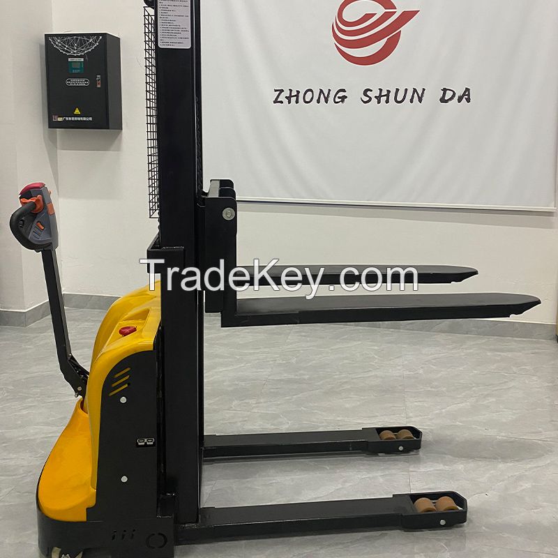 Walking all-electric stacker.Ordering products can be contacted by mail.