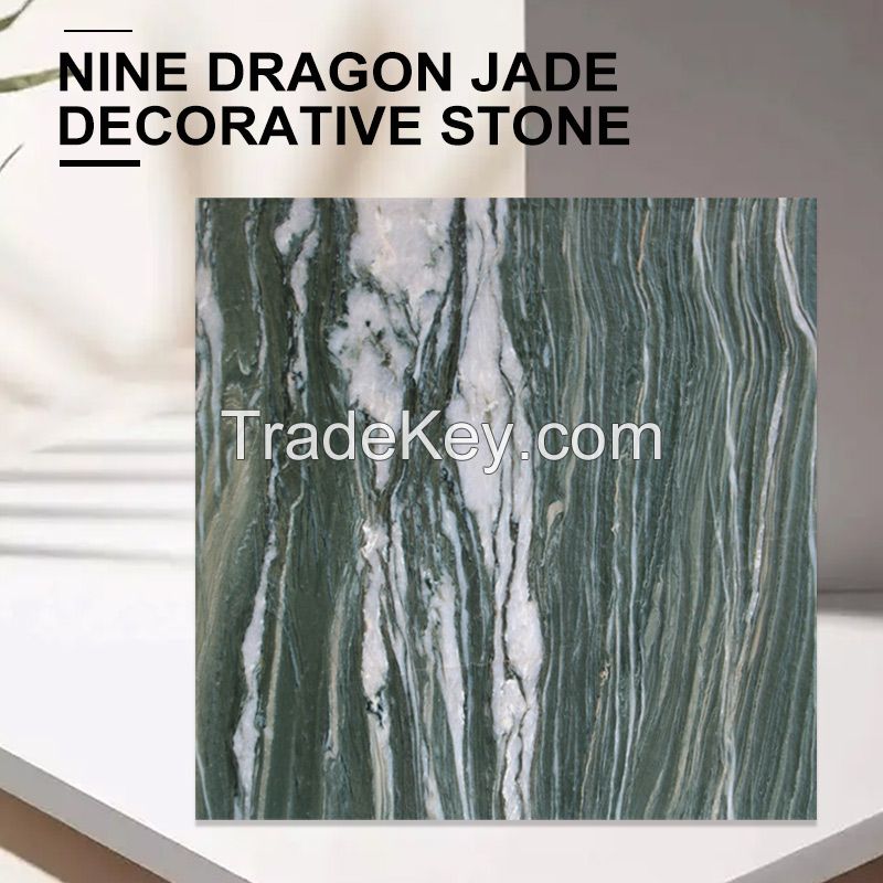 Jiulong jade pattern decoration stone material.Ordering products can be contacted by mail.