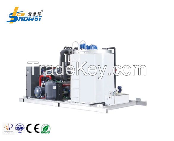 20Ton Marine Commercial Flake Ice Maker Machine For Fish Shrimp Food Processing