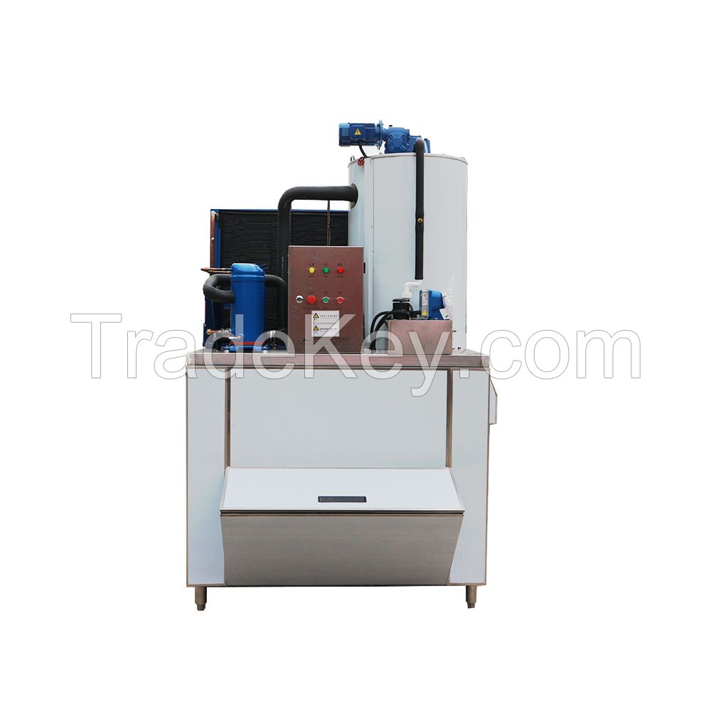 ICESNOW 2.5TON/DAY GOOD QUALITY FLAKE ICE MACHINE FOR FOOD PROCESSING