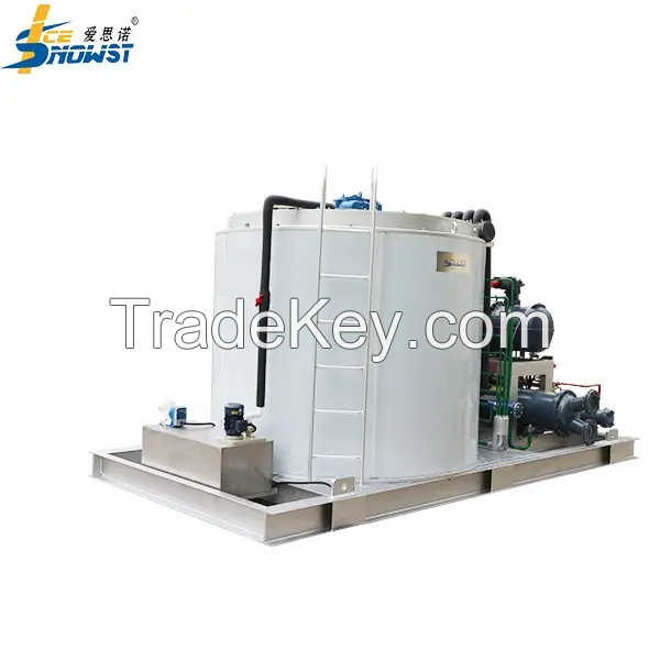 ICESNOW 35TON/DAY FLAKE ICE MACHINE FOR LARGE SCALE CONCRETE MIXING PLANT