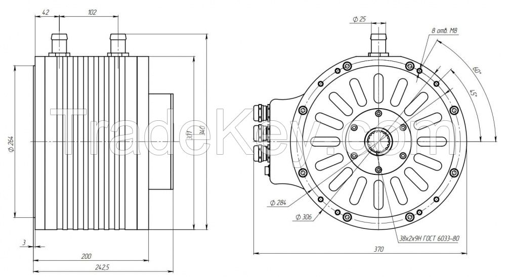 Electric Motor Rubruks Hvm-pm1-85