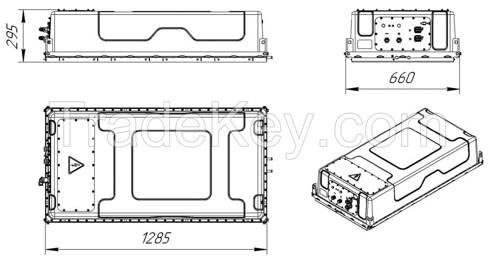 Battery module RUBRUKS HVB-307-100