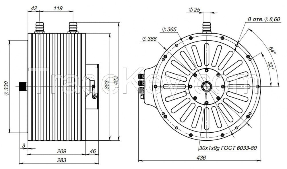 Electric Motor Rubruks Mvm-pm1-125