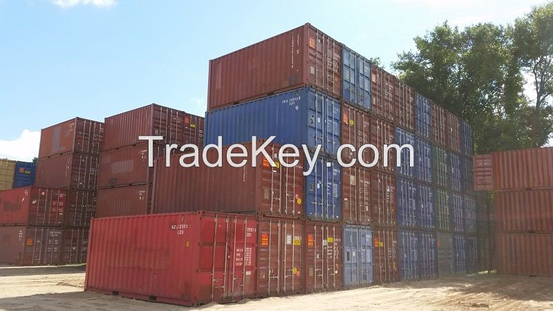Used 20ft/40ft HC/HQ Steel Containers Supplier