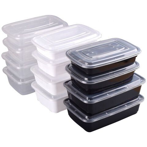 Wholesale Disposal PP Plastic Lunch Box 600ml For Sale