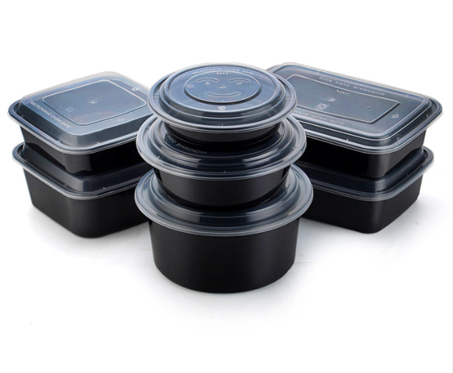 Wholesale Disposal PP Plastic Lunch Box 600ml For Sale