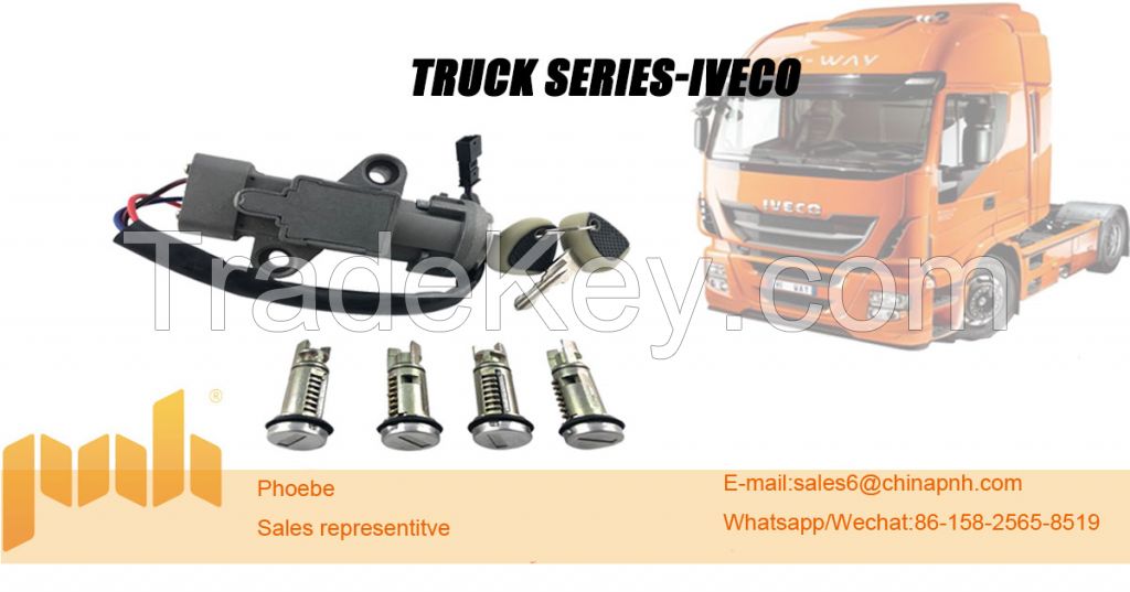 truck parts iveco door lock cylinder lock housing carry