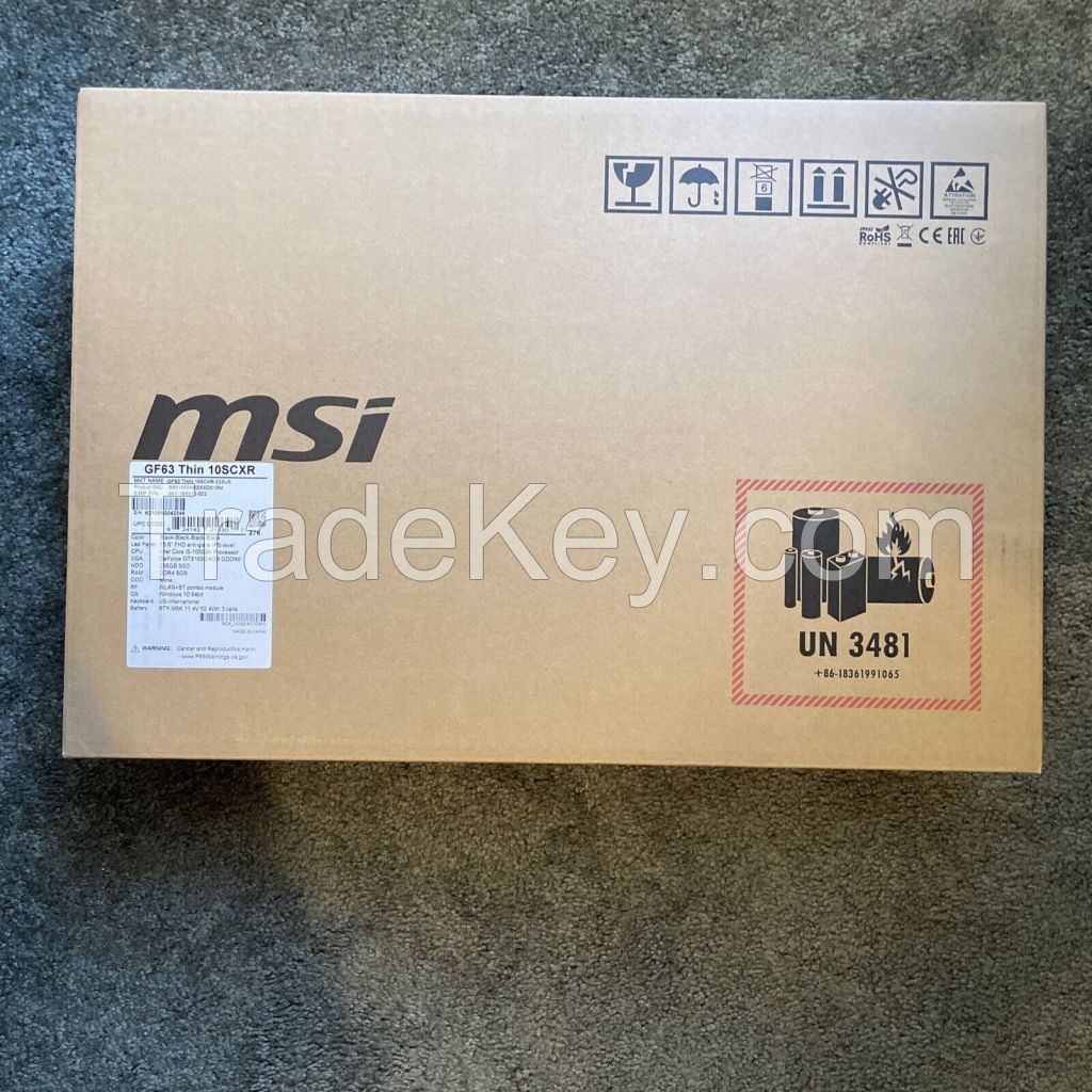 Msi Gf63 Thin 10scxr-222 Gaming Laptop