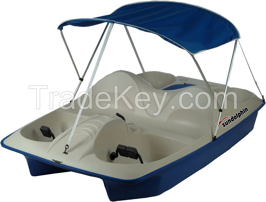 Sun Dolphin 5 Seat Pedal Boat with Canopy 