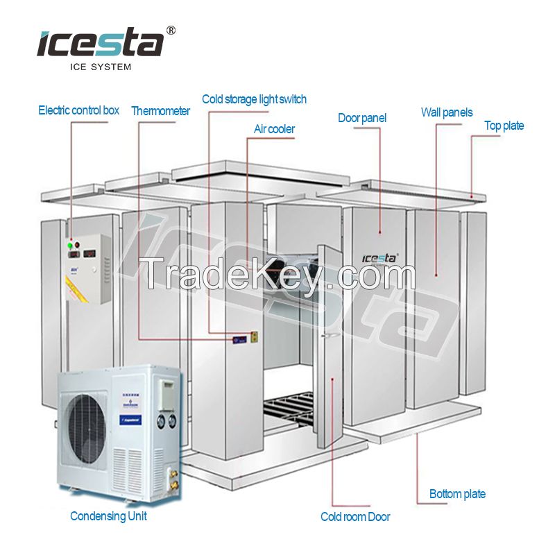 Customized cold room manufacturers Cold Storage Equipment For Sale | ICESTA Ice System $3000 - $60000