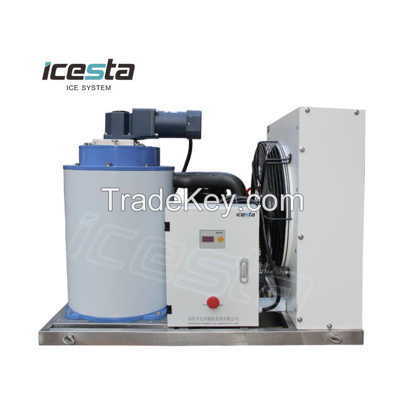 Commercial flake ice machine new style 300kg 500kg 1 ton from sale Manufacturer ICESTA $2000 - $3400