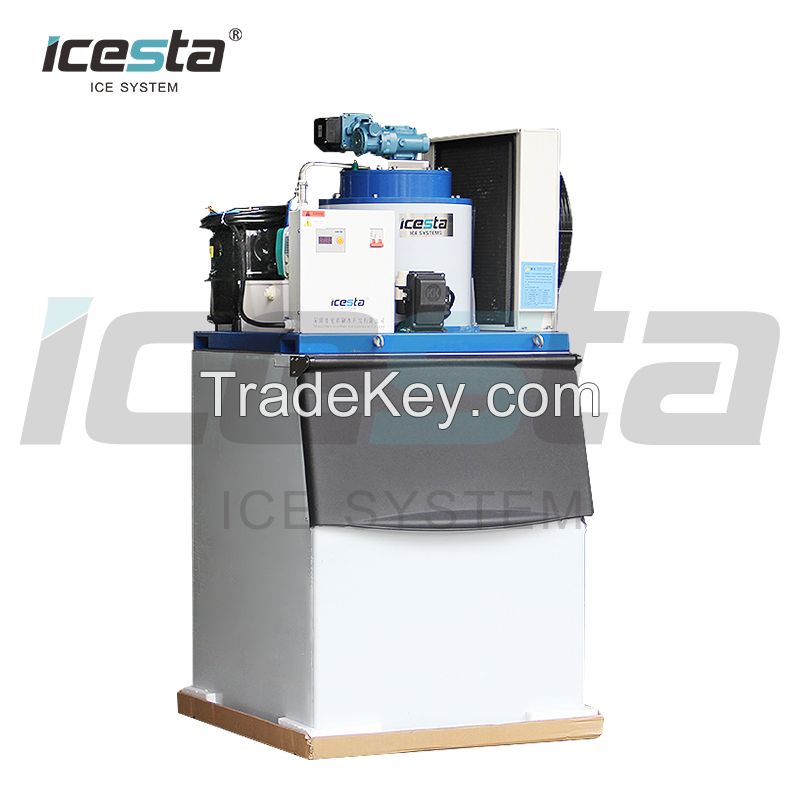 Icesta Commercial 1.5t Flake Ice Machine 3 Ton flake ice machines