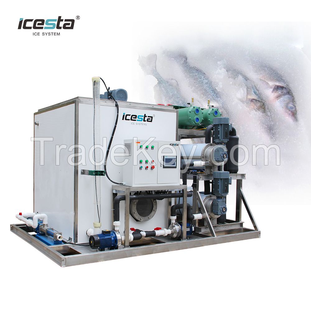 Icesta 12ton Per Day saltwater Slurry Ice Machine $ 50000-$80000
