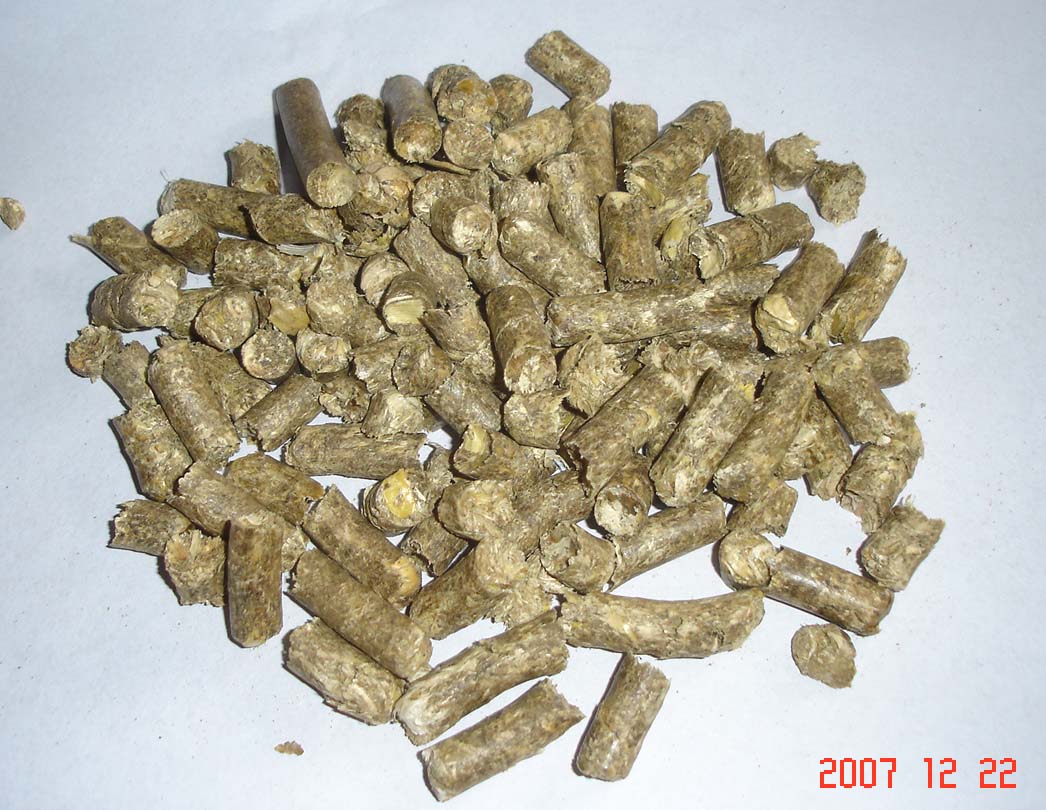 corn stalk pellets