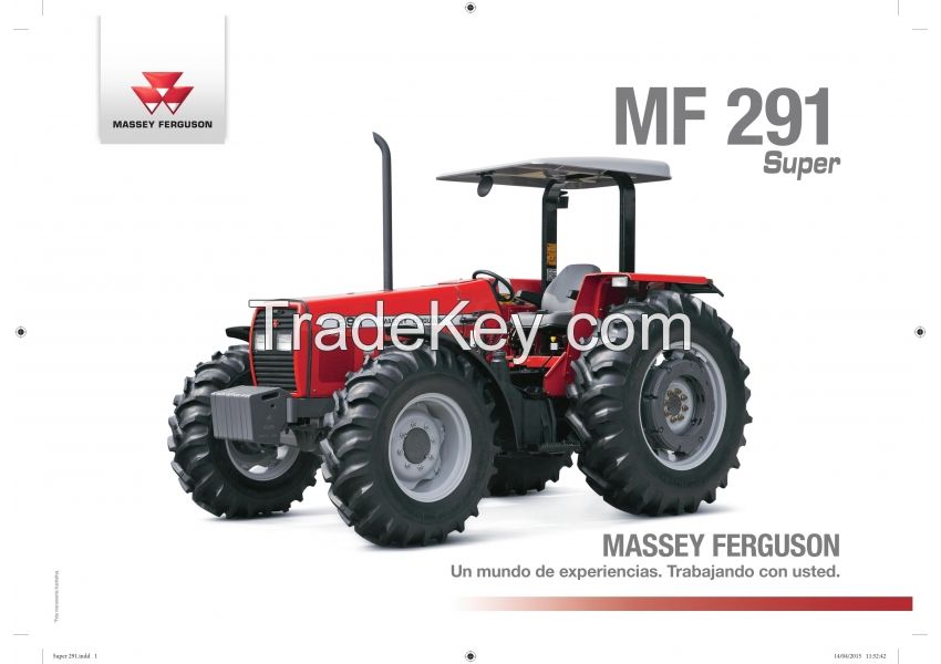 Massey Ferguson Tractor 291 Used Farming Tractor Agricultural Equipment Cultivators Harrow Ridgers Used Tractor