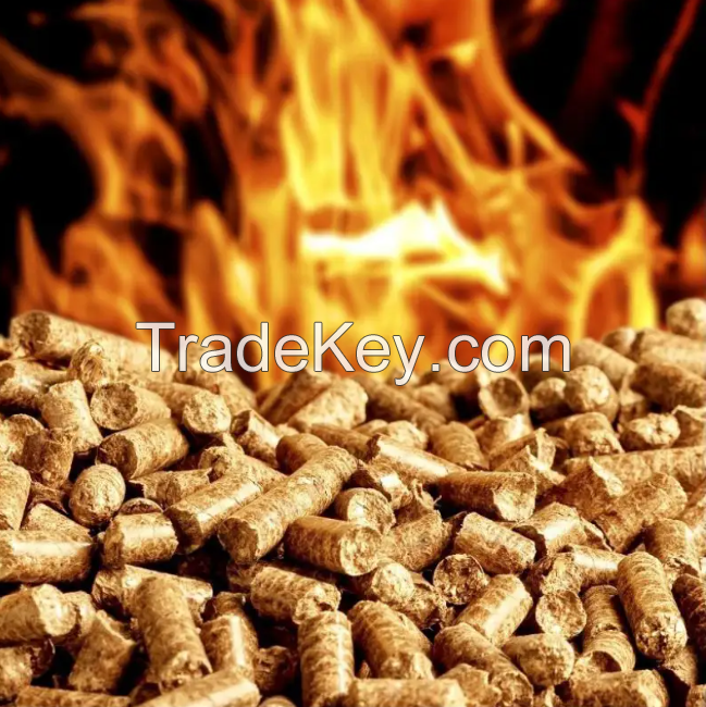 Top Grade Europe Wood Pellets 15 Kg Wood Pellet Din Plus/en Plus-a1 Wood Bulk Stock Available