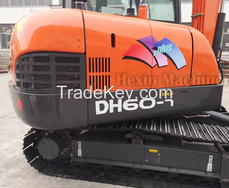 DH 60-7 Crawler Excavator Mini excavator for Construction Works Earth-moving Machinery new DOOSAN excavator