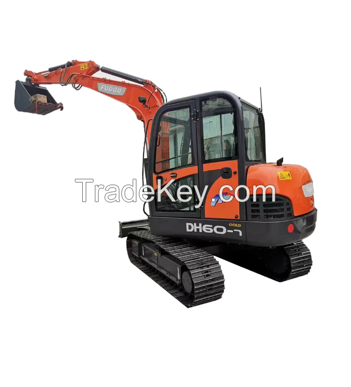 new DOOSAN excavator DH 60-7 Crawler Excavator Mini excavator for Construction Works Earth-moving Machinery