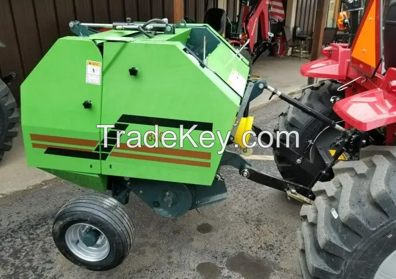 Competitive Price Round Straw Hay Baler Mini Round Hay Baler With Ce Approval at moderate prices shipping worldwide