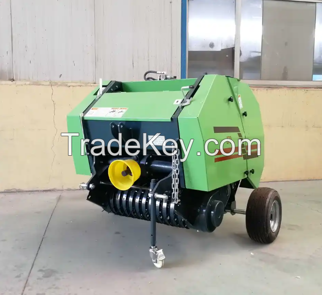 Competitive Price Round Straw Hay Baler Mini Round Hay Baler With Ce Approval at moderate prices shipping worldwide