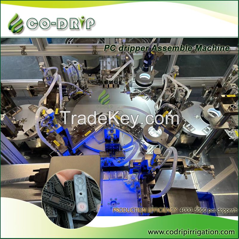 Pressure Compensating Machinery For Online Emitter