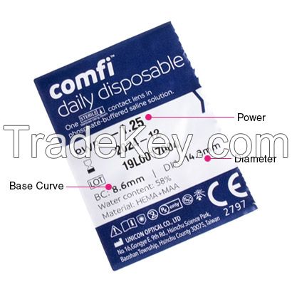 comfi Daily Disposable Contact Lens
