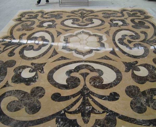 Waterjet Marble Pattern