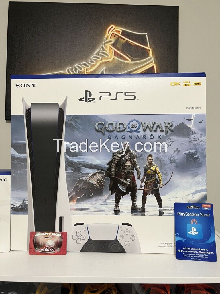 Brand New PlayStation 5 PS5 Digital Edition Console God of War