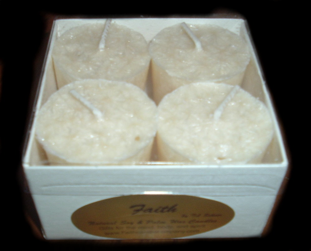 Aromatherapy Palm Wax Votives-Boxed