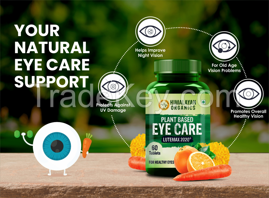 Himalayan Organics Plant based Eye Care - 60 veg Tablets