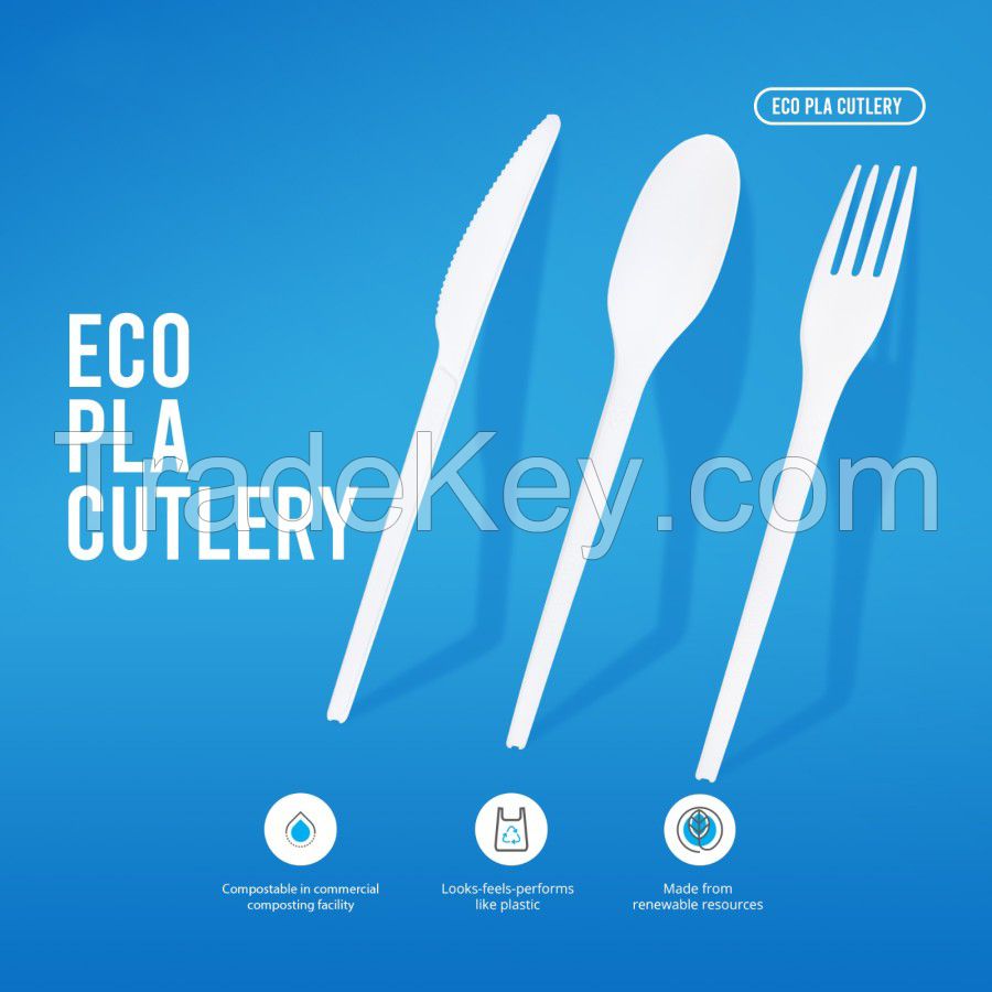 PLA Eco Friendly Cutlery & Stirrer