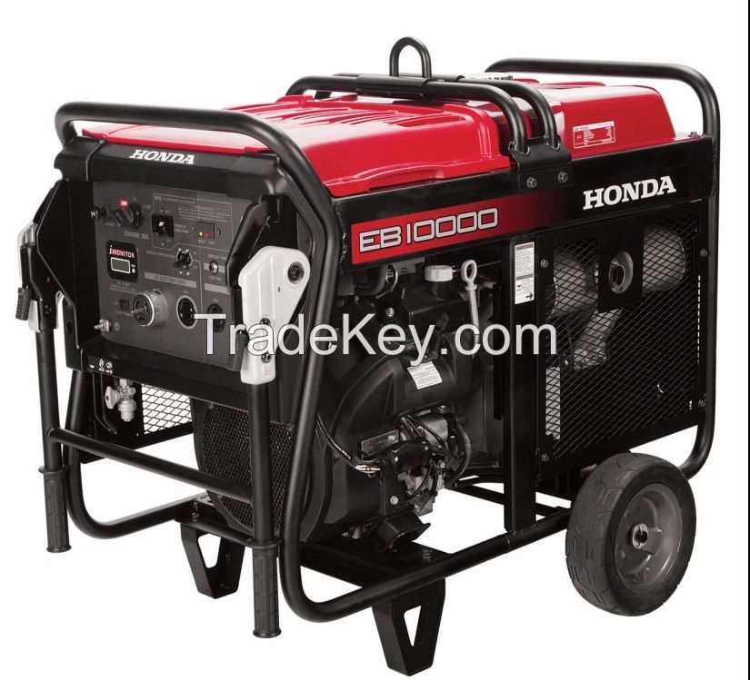 Honda Eb10000 - 9000 Watt Electric Start Portable Industrial Generator W/ Gfci Protection (carb)