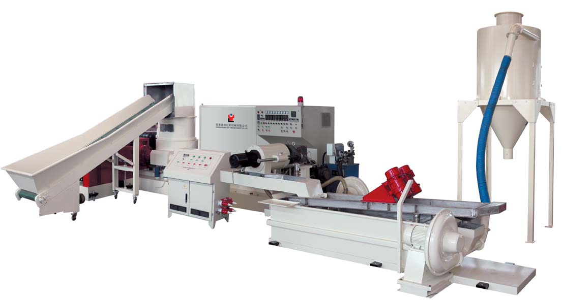 Waste Plastic Film Recycling and Granulating Line