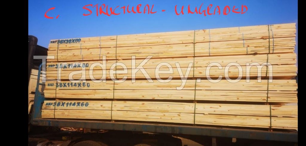 Pine Sawn boards